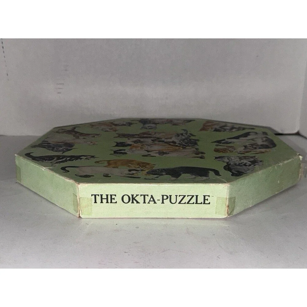 Vintage 1968 Springbok Kittens Okta Puzzle 500 Pc Girard Goodenow